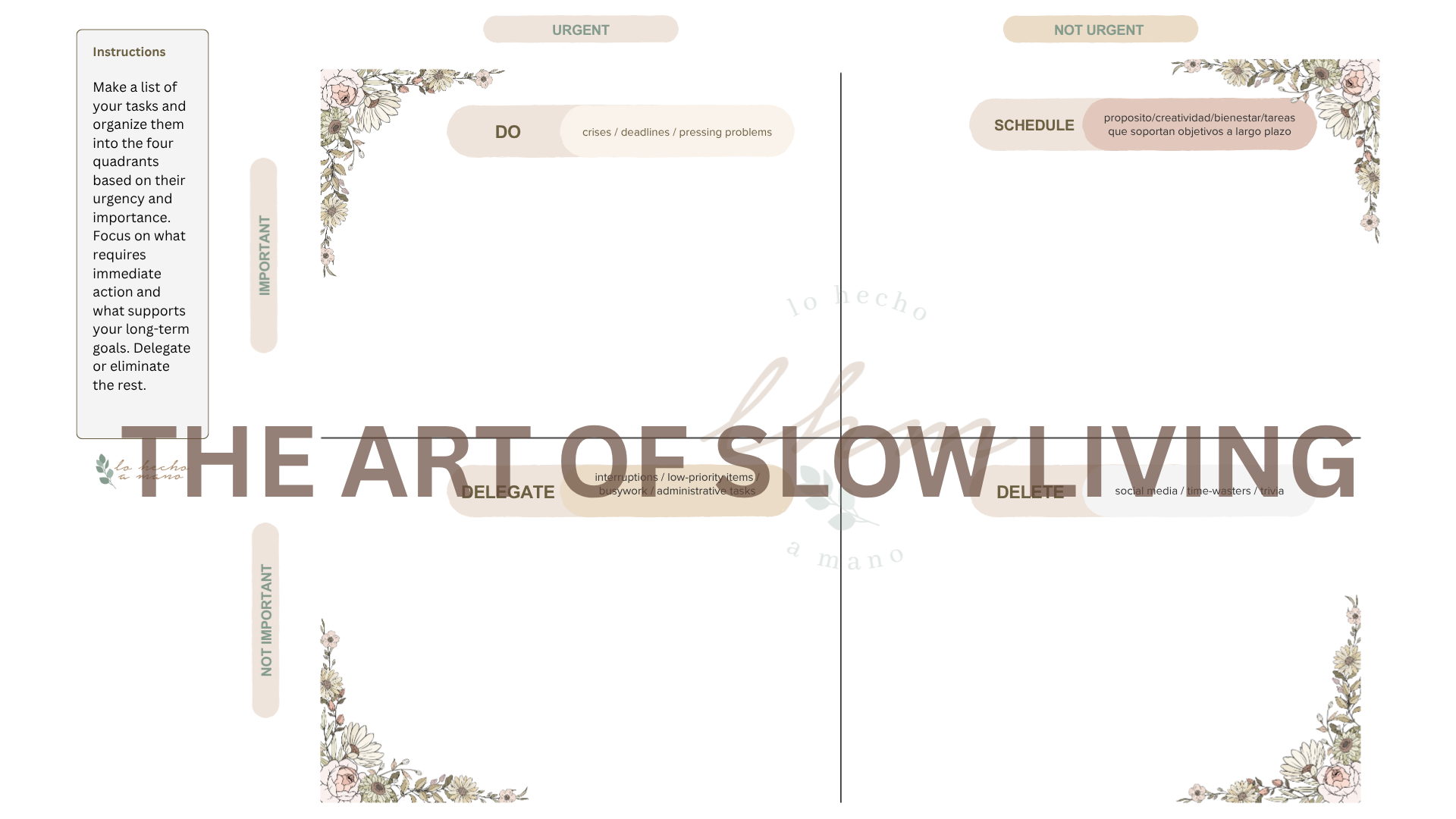 The Art of Slow Living